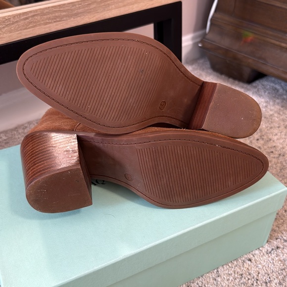 Steve Madden Ayla Brown Suede Bootie Boot Shoe - Picture 11 of 11